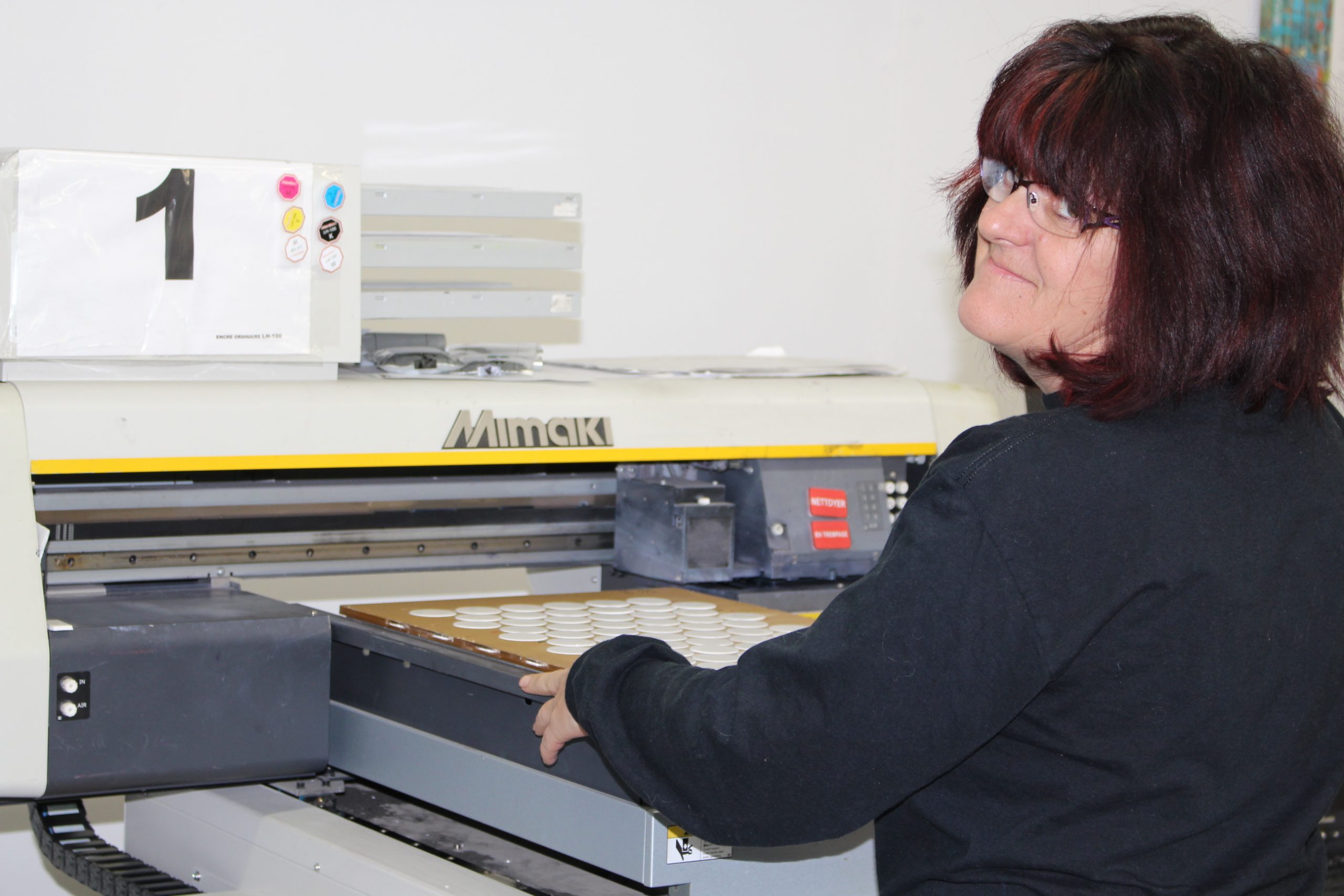 femme au travail